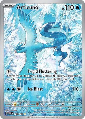 Articunp-JTG-161 Articuno,Carta Journey together 161