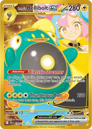 Bellibolt-JTG-188 Bellibolt, Carta Journey together 188