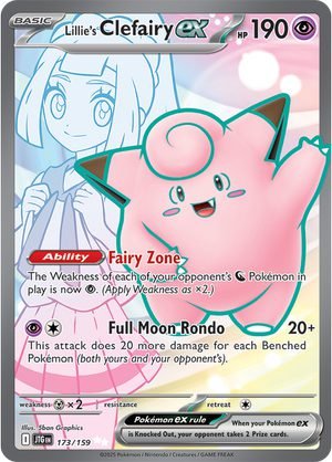 Clefairy-JTG-173 Clefairy, Carta Journey together 173