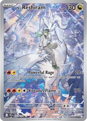 Reshiram-JTG-167 Reshiram, Carta Journey together 167