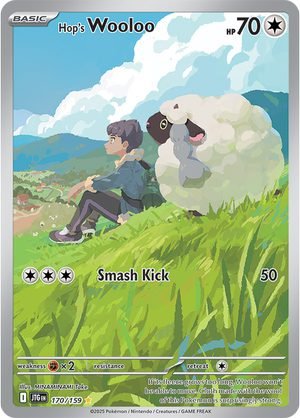Wooloo-JTG-170 Woolo, Carta JTG 170