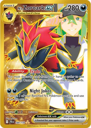 Zoroark-JTG-189 Zoroark, Carta Journey together 189