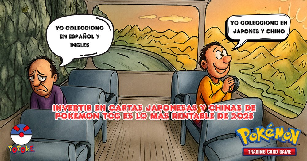 Invertir en cartas japonesas y chinas de Pokémon TCG