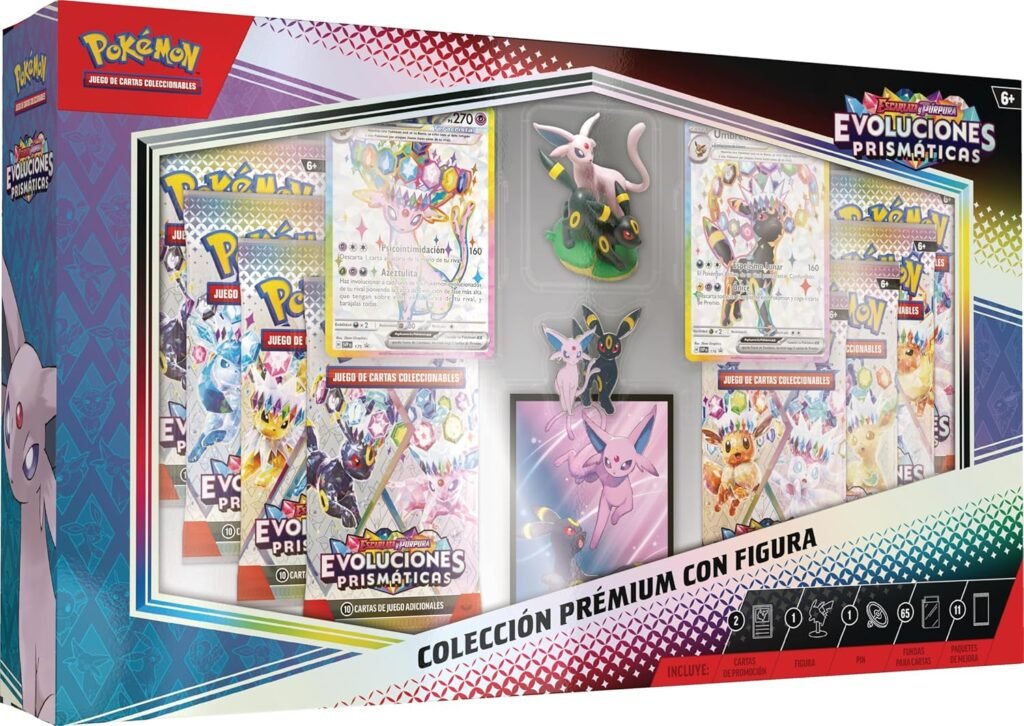 coleccion premium figuras evoluciones prismaticas
