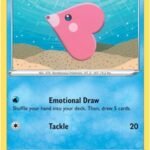 Pokémon Luvdisc con forma de corazón