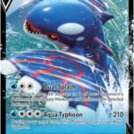 Kyogre V, Pokémon de agua.