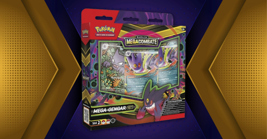 La caja de Megacombate de Mega Gengar ex