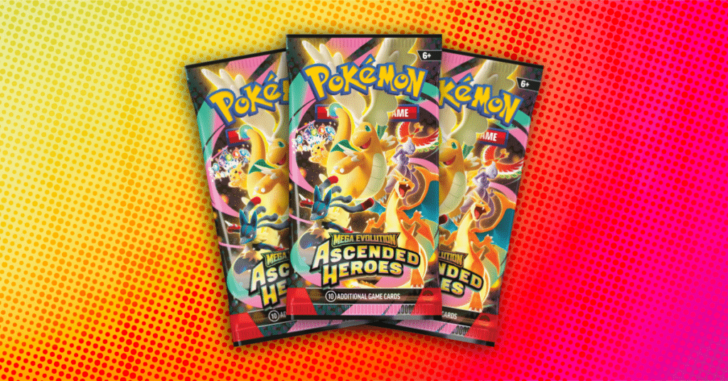 Gracias a las últimas noticias de Ascended Heroes pudimos ver cómo serán sus sobres... Y aquí están