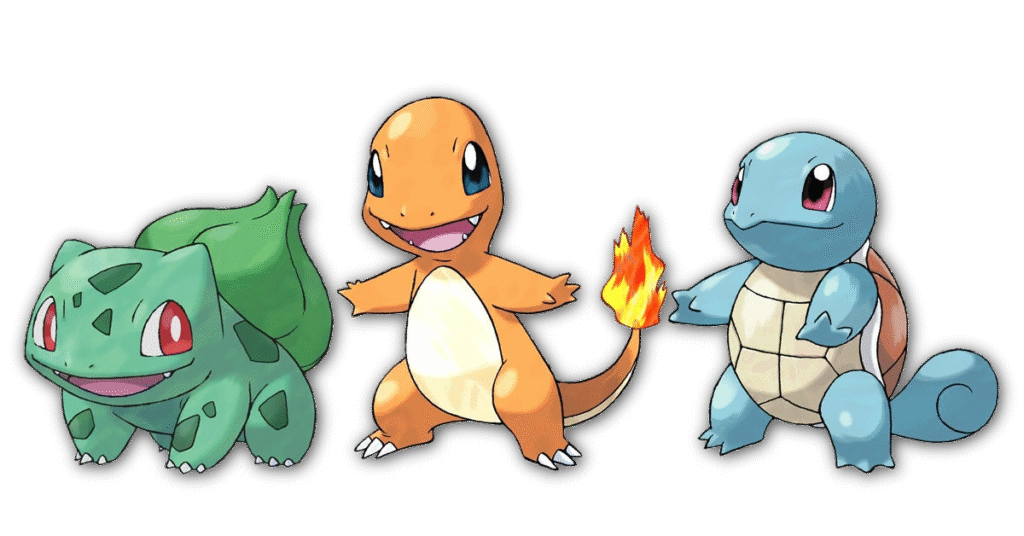 Los iniciales de Kanto, entre los claros protagonistas de la colección 151.
