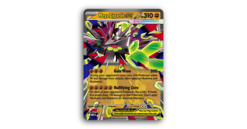 mega zygarde ex