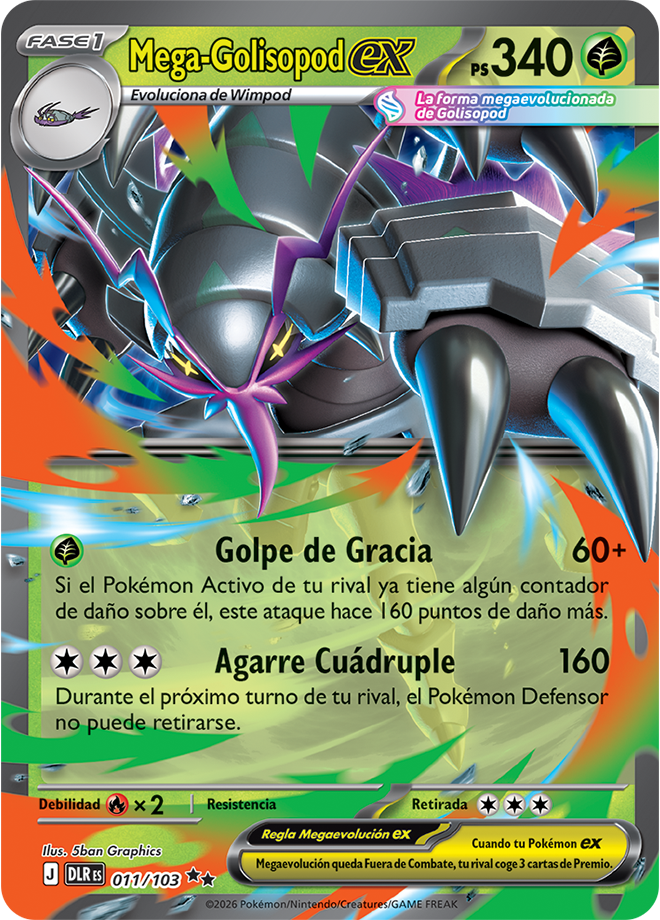 Carta de Megaevolución-Dominio Delta (nº 11)