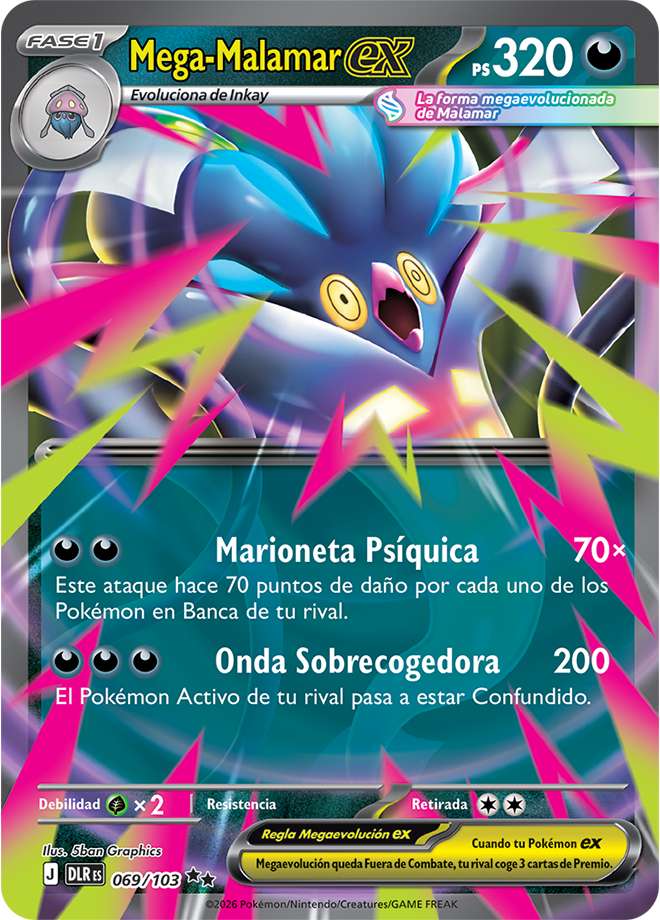 Carta de Megaevolución-Dominio Delta (nº 69)