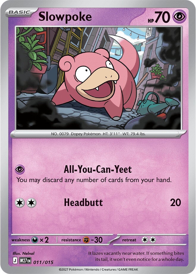 Carta 11 del set McDonald's 2027 del JCC Pokémon