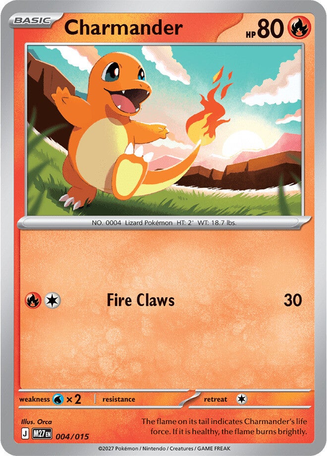 Carta 4 del set McDonald's 2027 del JCC Pokémon