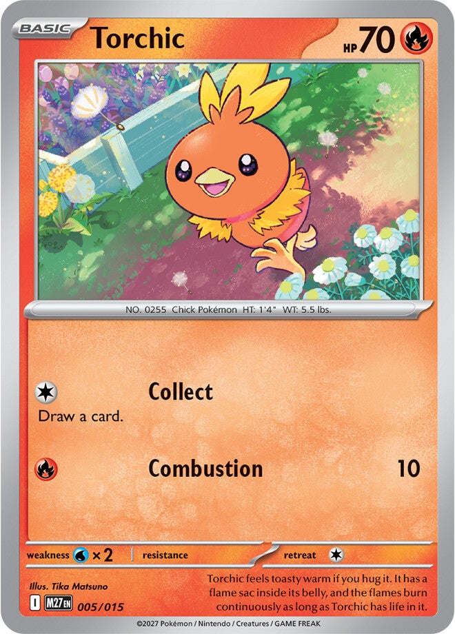 Carta 5 del set McDonald's 2027 del JCC Pokémon
