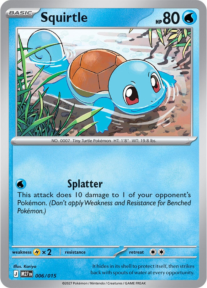 Carta 6 del set McDonald's 2027 del JCC Pokémon