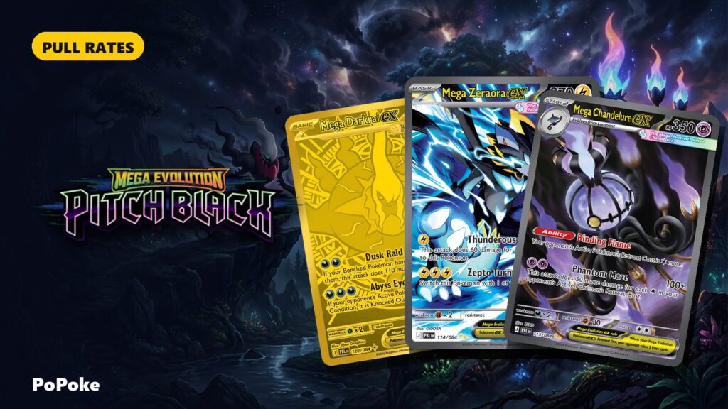 Pitch Black: pull rates, probabilidad de sacar cada rareza por sobre