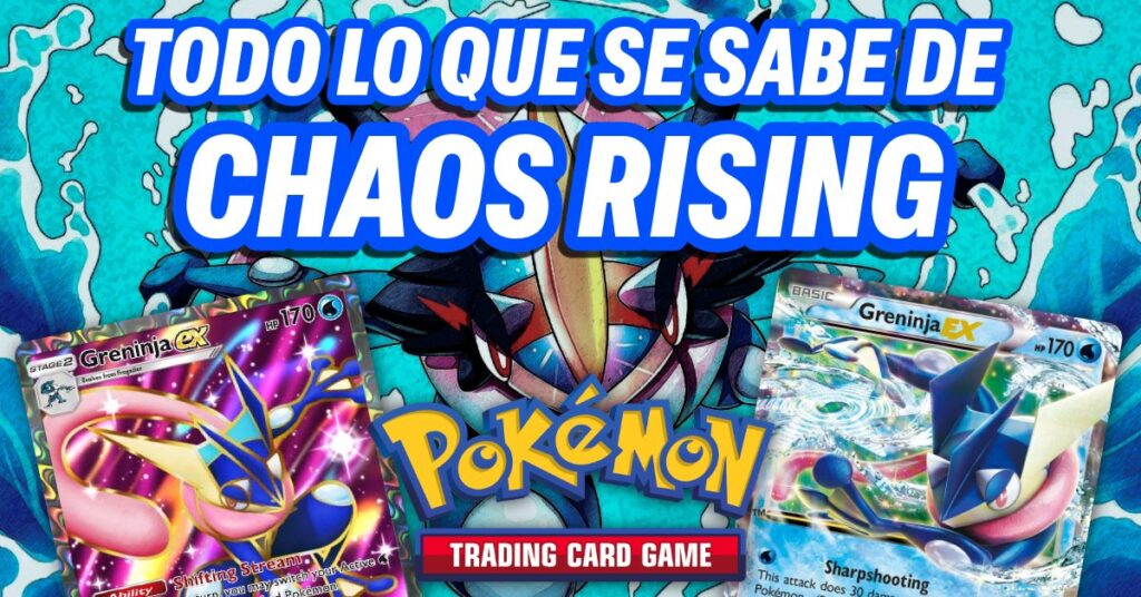 Portada: pokemon 2026 chaos rising trae megas muy coleccionables