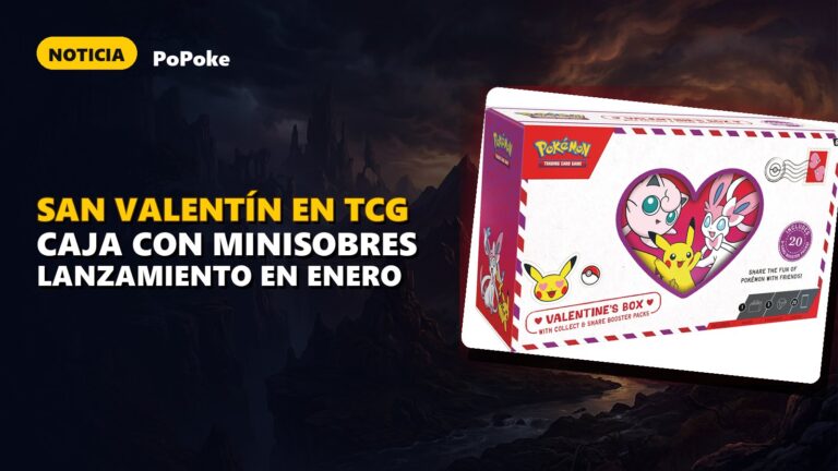 Pokemon TCG Valentine’s Box llegará en enero con un buzón y minisobres